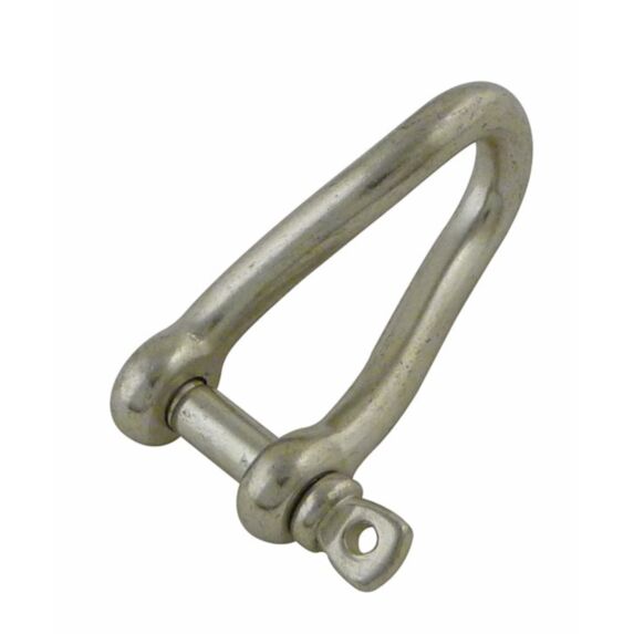 1 manille torse acier inoxydable AISI 316 ø4m