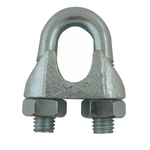 2 serre-cable etrier standard AZ ø6mm
