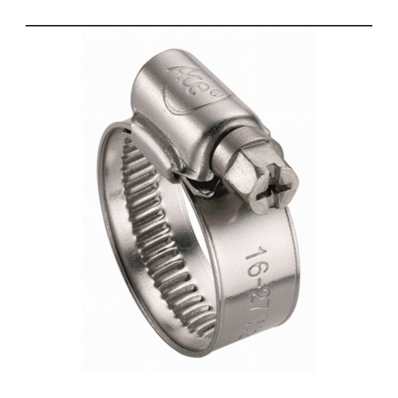 2 colliers inox 12mm 32-50 - SPIDO