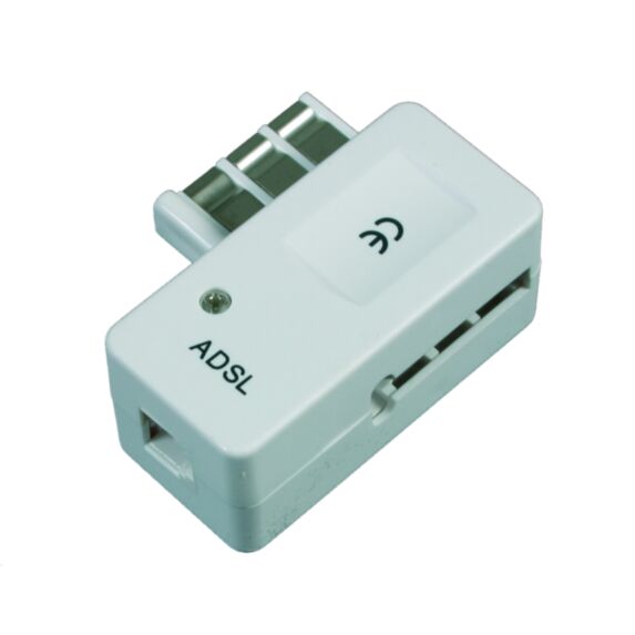 Fiche mâle gigogne + plug RJ11 + filtre - OPTEX