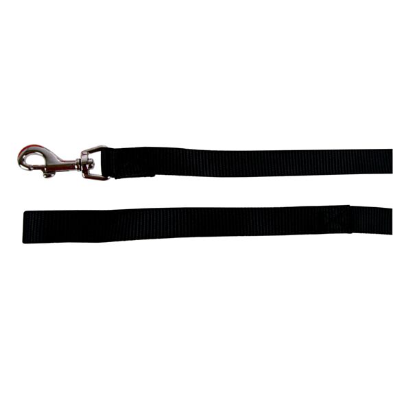 LAISSE NOIR NYLON 1MX15MM