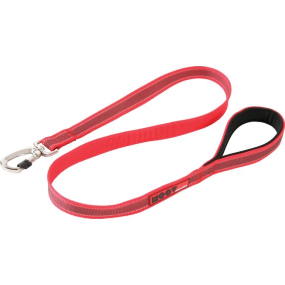 Laisse Moov réflective - 1,20m - 20mm - Rouge