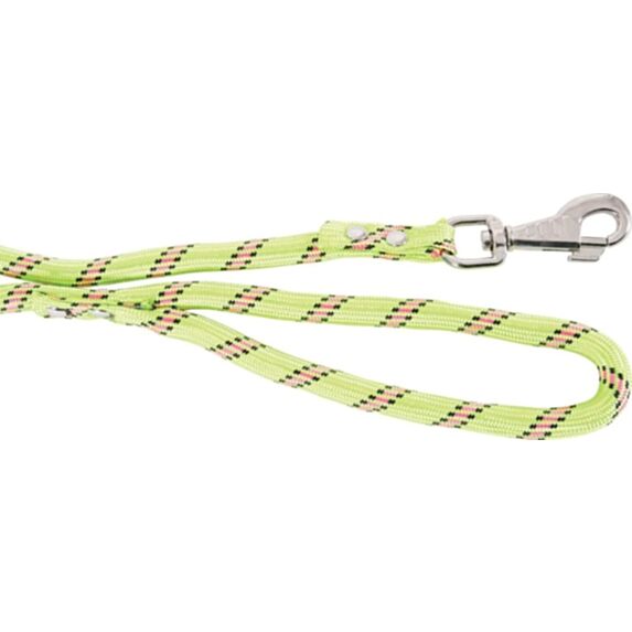 Laisse nylon corde 6 m x 13 mm anis - ZOLUX
