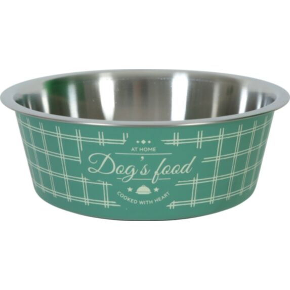 Écuelle Food Dog anti-dérapante vert 1700mL - ZOLUX