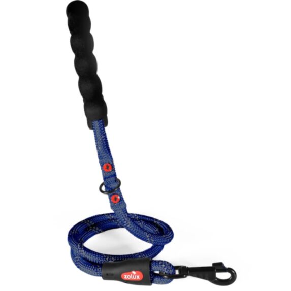 Laisse corde 6mx13mm bleu - AMCC CLOSY
