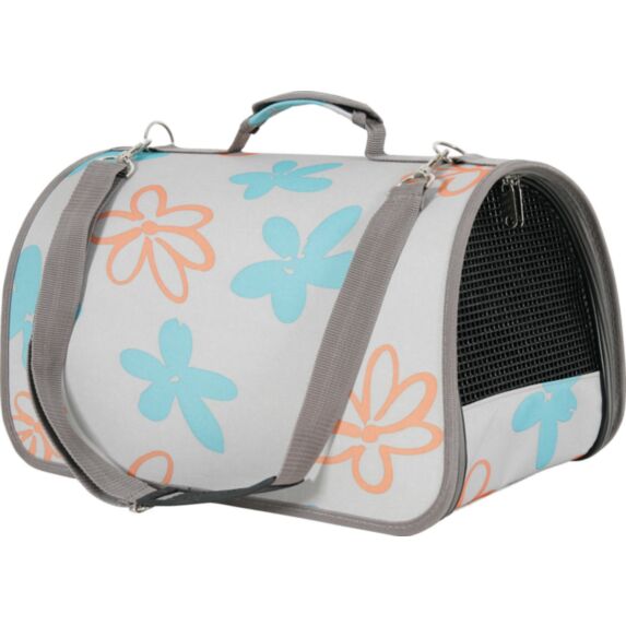 Panier transport chien Flower M gris - ZOLUX