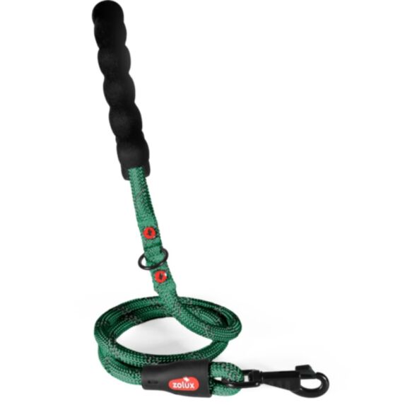Laisse corde 2mx13mm vert - ZOLUX