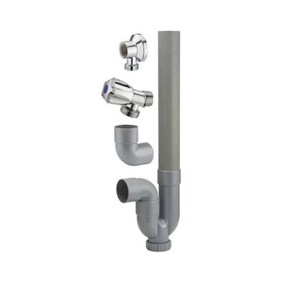 Kit lave-linge robinet applique + siphon - NOYON THIEBAULT