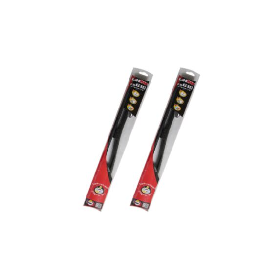 Balai d'essuie glace plat FB610 610 mm avec connecteurs - LINKAR