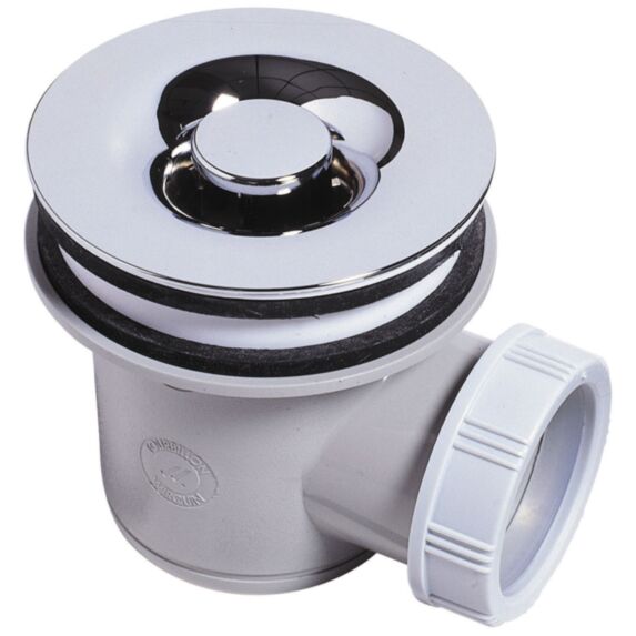Bonde de douche tourbillon ronde Ø60 mm - WIRQUIN