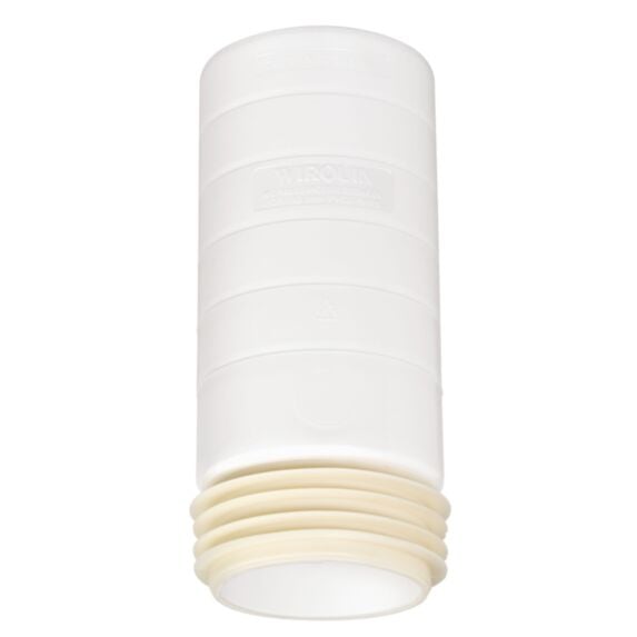 Extension pour pipe WC rigide à lèvres Ø104/110 mm - WIRQUIN