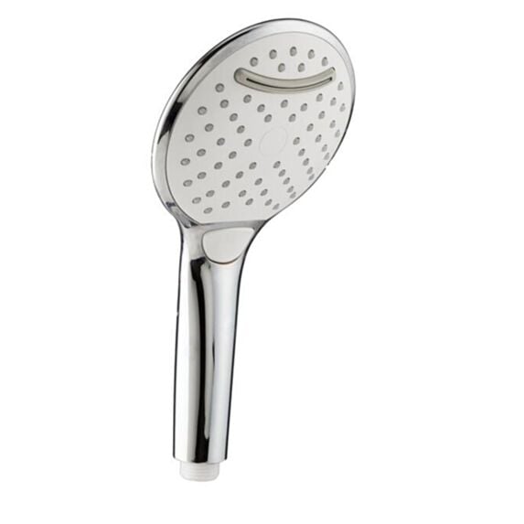 Douchette Cascade 3 jets chromé Ø12cm argent - WIRQUIN