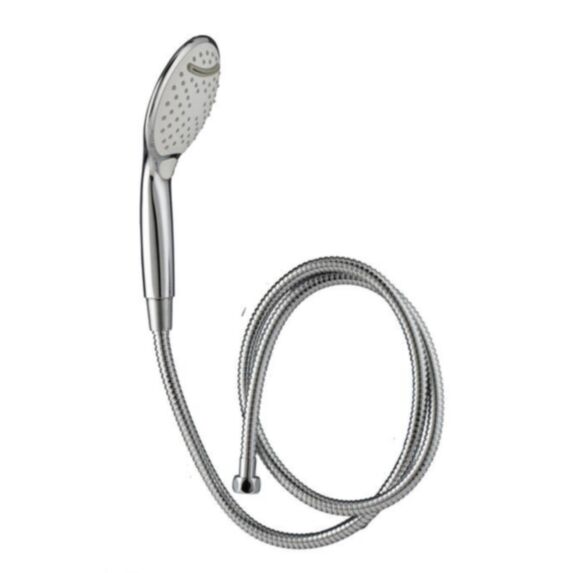 Douchette Cascade 3 jets chromé 14x31cm argent - WIRQUIN