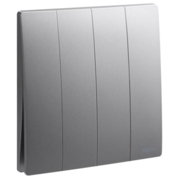 4G 2W 16AX switch Mallia argent - LEGRAND