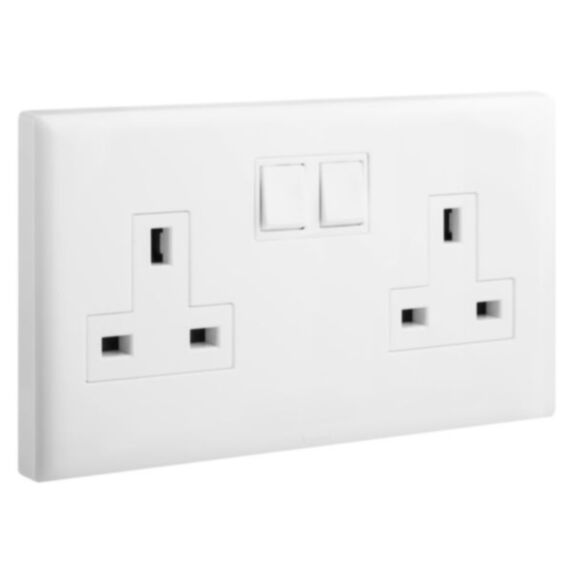 2 G BS13A SP switched socket Eloe - LEGRAND