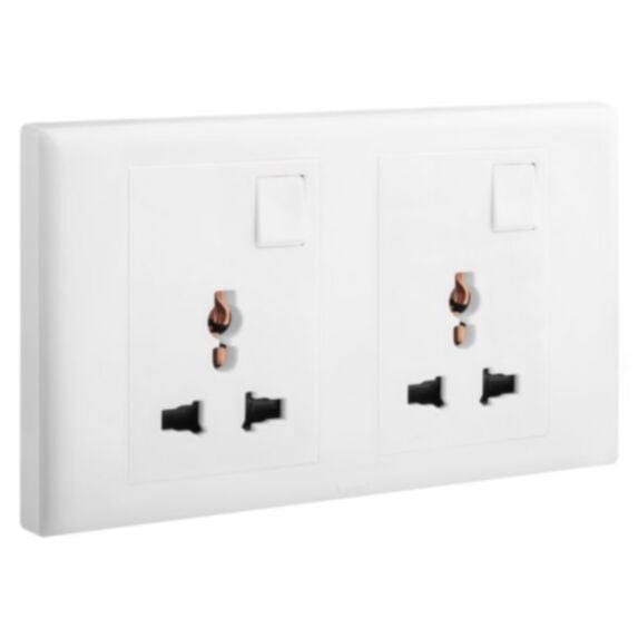 2 G multistd switched socket Eloe - LEGRAND