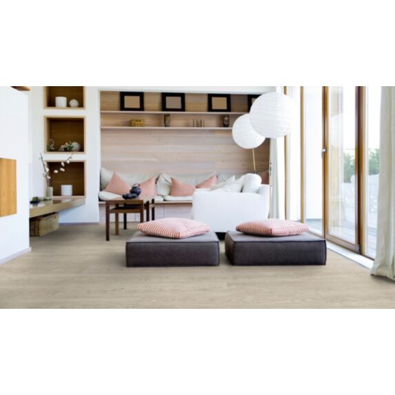 Lame à clipser PVC Starfloor Click 55 pin brossé blanc - TARKETT