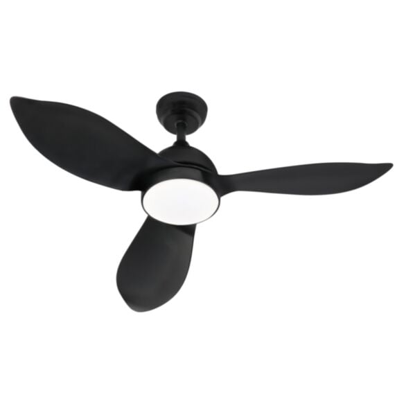 Ventilateur de plafond 70W Ø116 cm Corsica noir - FARELEK