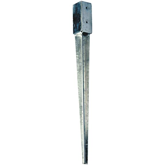 Support de poteau à enfoncer 9 x 9 cm - JARDIPOLYS