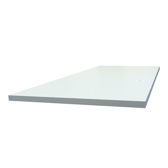 Tablette mélaminée blanc 800 x 300 x 18 mm - SUPBOIS