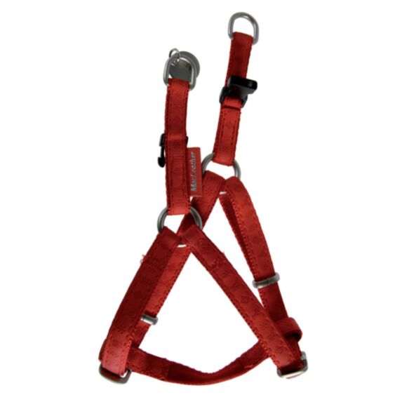 HARNAIS REGL MC LEATHER ROUGE 20MM