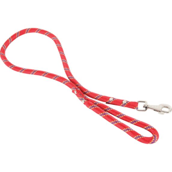 LAISSE CORDE ROUGE NYLON 13MM/1.2M