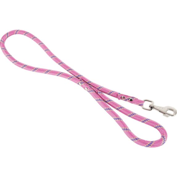LAISSE CORDE ROSE NYLON 13MM/2M