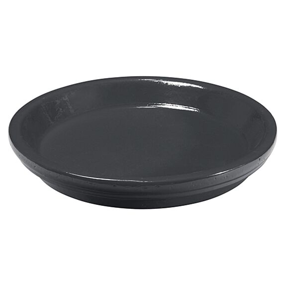 Soucoupe bigband ebene diam 12 cm - DEROMA