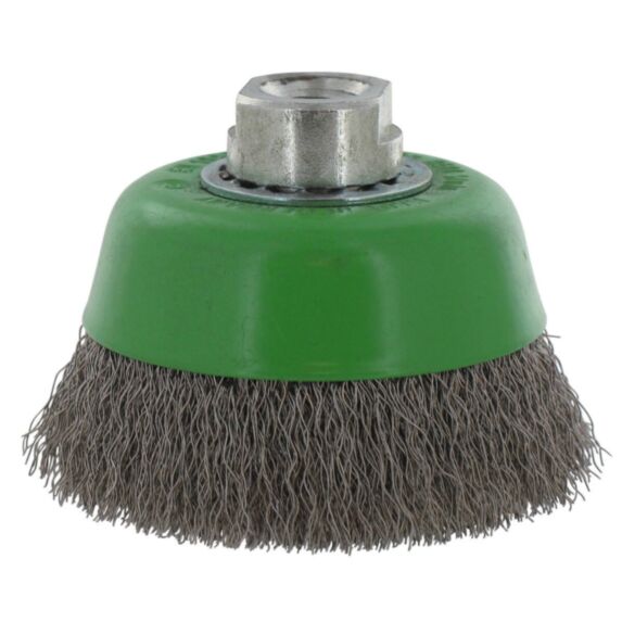 Brosse coupe fils inox ondulé Ø75mm - SCID