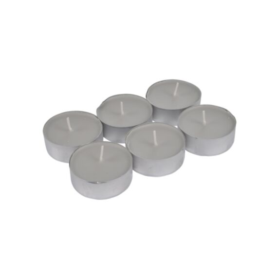 Set de 6 bougies maxi chauffe-plat parfum musc 18,5x11cm - HOMEA