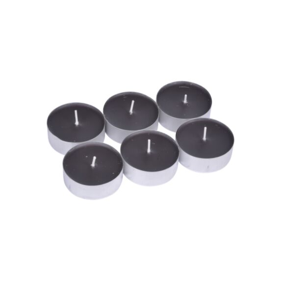 Set de 6 bougies maxi chauffe-plat parfum bois de cèdre 11x18,5cm - HOMEA