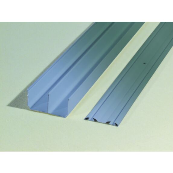 Kit rails haut et bas 180cm gris OPTIMUM