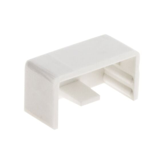 4 embouts pour moulure 20 x 10 blanc