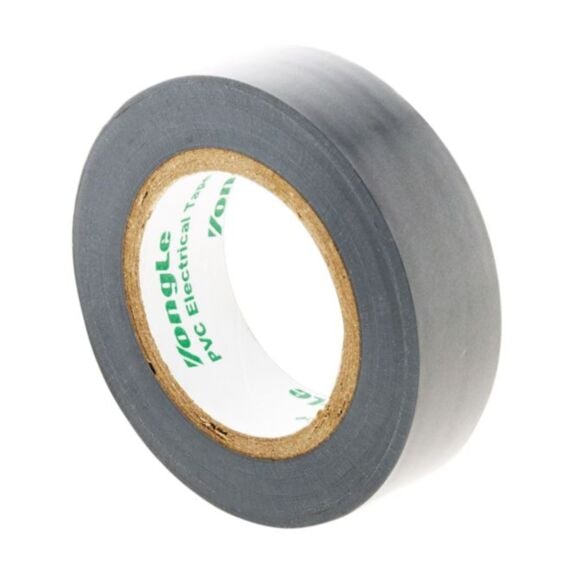 Rouleau adhesif 15mm x 10m gris - zenitech