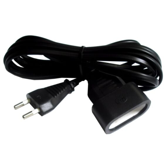 Rallonge électrique ménager 6A Noir 5m - ZENITECH