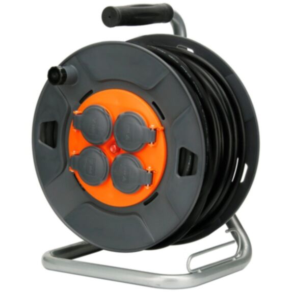Enrouleur de chantier IP44 4 prises HO7RNF 40 m - ZENITECH