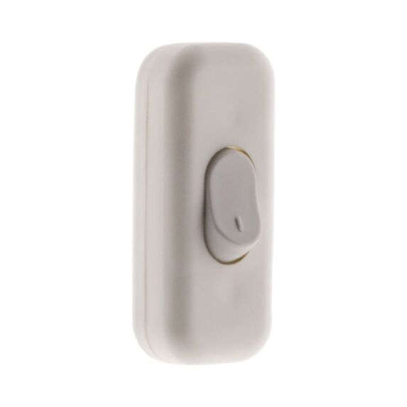 Interrupteur 2A unipolaire blanc - ZENITECH