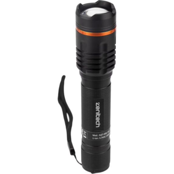 Lampe torche led rechargeable 700+350+150Lm - ZENITECH