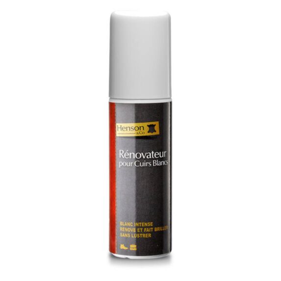 Rénovateur cuir 100ml Blanc - HENSON