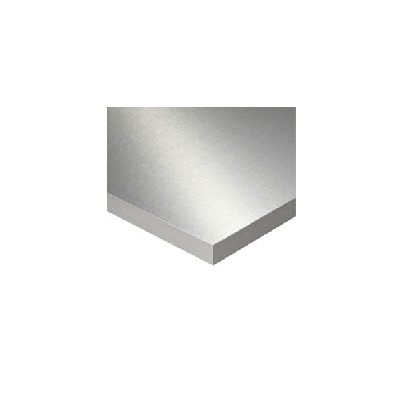 Tablette Mélaminée Aluminium Platine 250X40X1,8cm