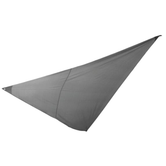 Voile d'ombrage triangle 5 x 5 x 5 m polyester/anthracite