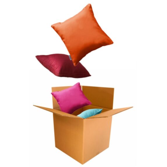 Coussin 40 x 40 cm coloris assortis - DOUCEUR D'INTERIEUR