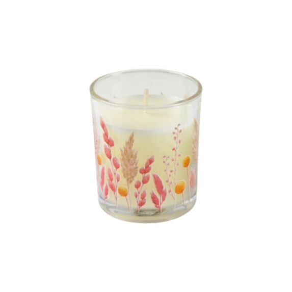 Bougie verrine Pure Harmonie Ø7 parfum romance florale - HOMEA