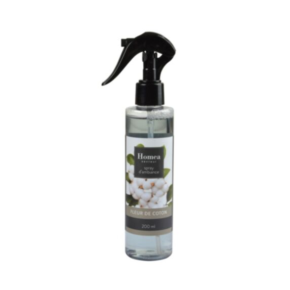 Spray d'ambiance Essentiel fleurs de coton 200 mL - HOMEA
