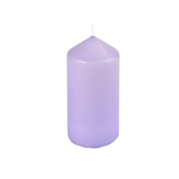Bougie pilier Essentiel lavande Ø7 x H15 cm - HOMEA