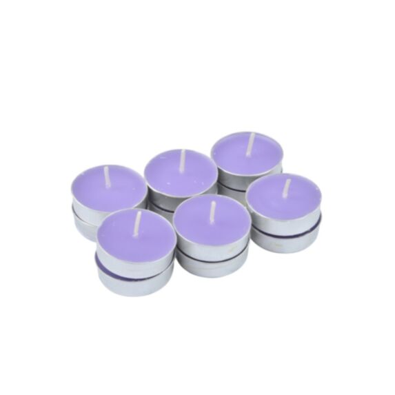 Set de 12 bougies chauffe-plat Essentiel lavande - HOMEA