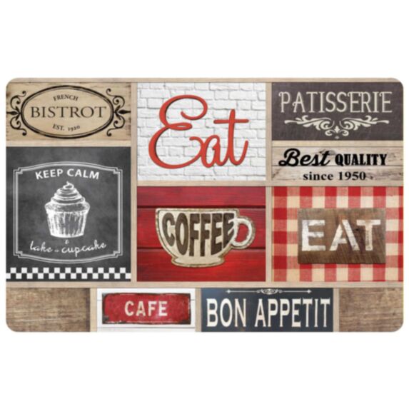 Set de table polypropylène 28,5x44cm coffee - DOUCEUR D'INTERIEUR