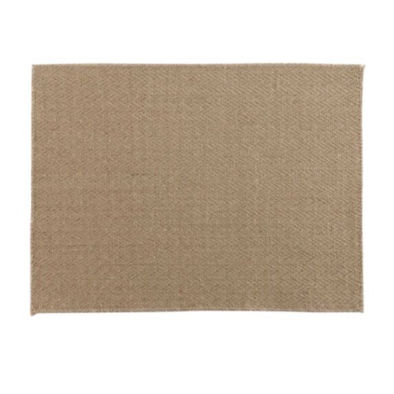 Lot de 2 sets de table 33 x 45 cm jute uni Modalie