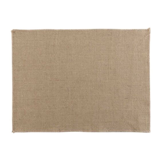 Lot de 2 sets de table 33 x 45 cm jute uni Leny - D.D'INTERIEUR