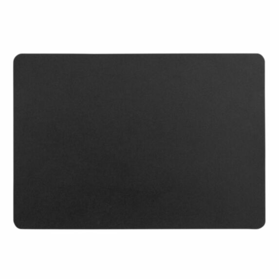 Set de table 30 x 43 cm imitation cuir Bergame noir - D.D'INTERIEUR